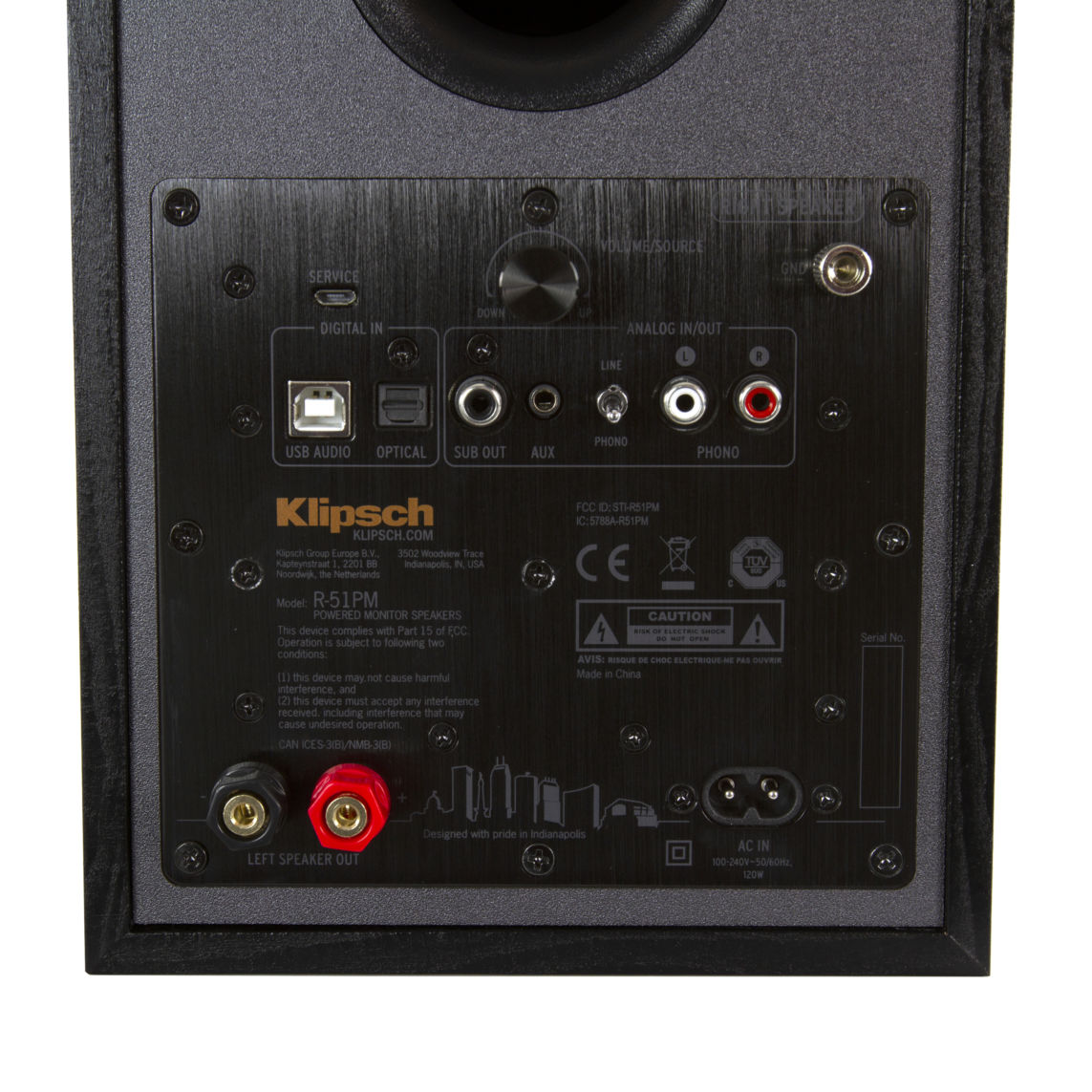 Klipsch R-51PM Black/GNM по цене 56 990 ₽