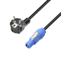 Adam Hall Cables 8101 PCON 0500 X - Main power cord CEE 7/7 - Power Twist 1.5 mm 2 5 m