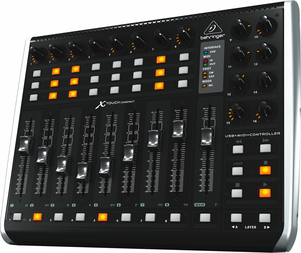 Behringer X-Touch Compact по цене 45 760 ₽