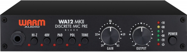 Warm Audio WA12 MK2 Black по цене 62 000 ₽