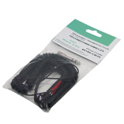 ZOMO replacement cable for Sennheiser HD 25 black 3,5m сменный витой кабель по цене 4 120 ₽