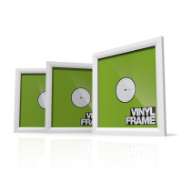 Glorious Vinyl Frame Set 12" White