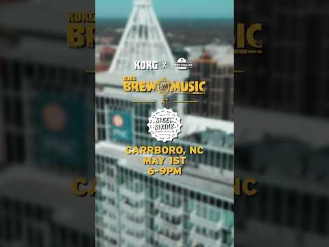 SAVE THE DATE: Korg Brew Music Carrboro, North Carolina with Twin House Music & Steel String Brewery