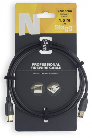 FireWire кабель STAGG NCC1,5FW6 по цене 590 руб.