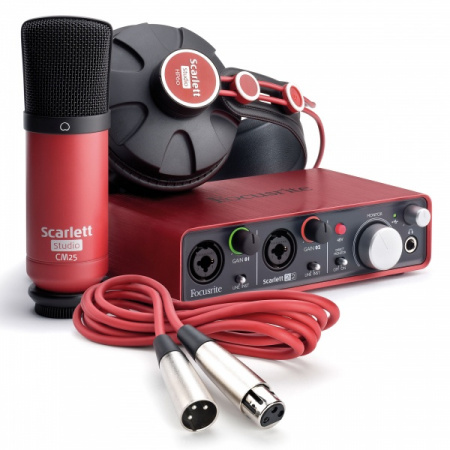 FOCUSRITE Scarlett Studio по цене 23 300 руб.