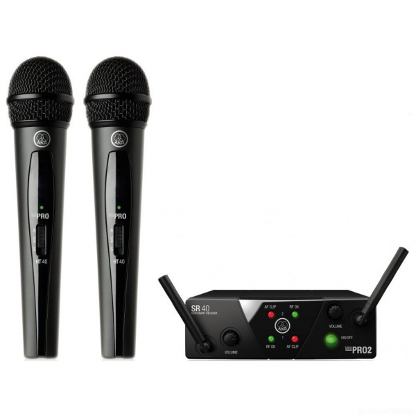 AKG WMS40 Mini2 Vocal Set BD US25B/D (537.900 & 540.400) по цене 37 400 ₽