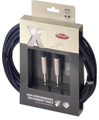 STAGG XGC6 Кабель Mono Jack-Mono Jack по цене 2 600 ₽