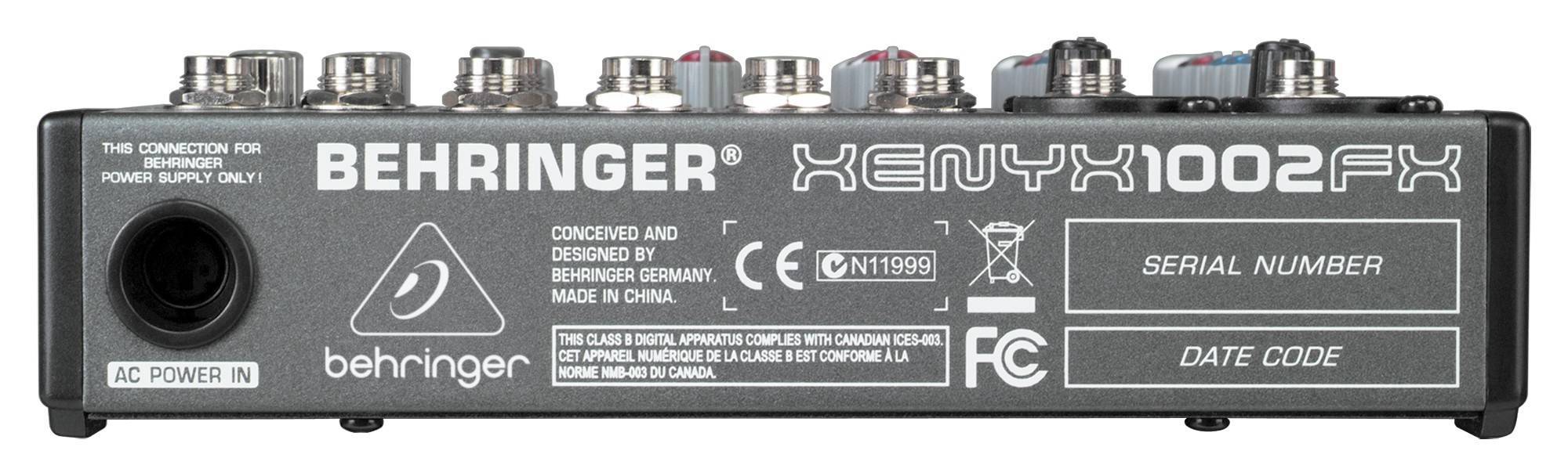 Behringer 1002FX по цене 9 850 ₽