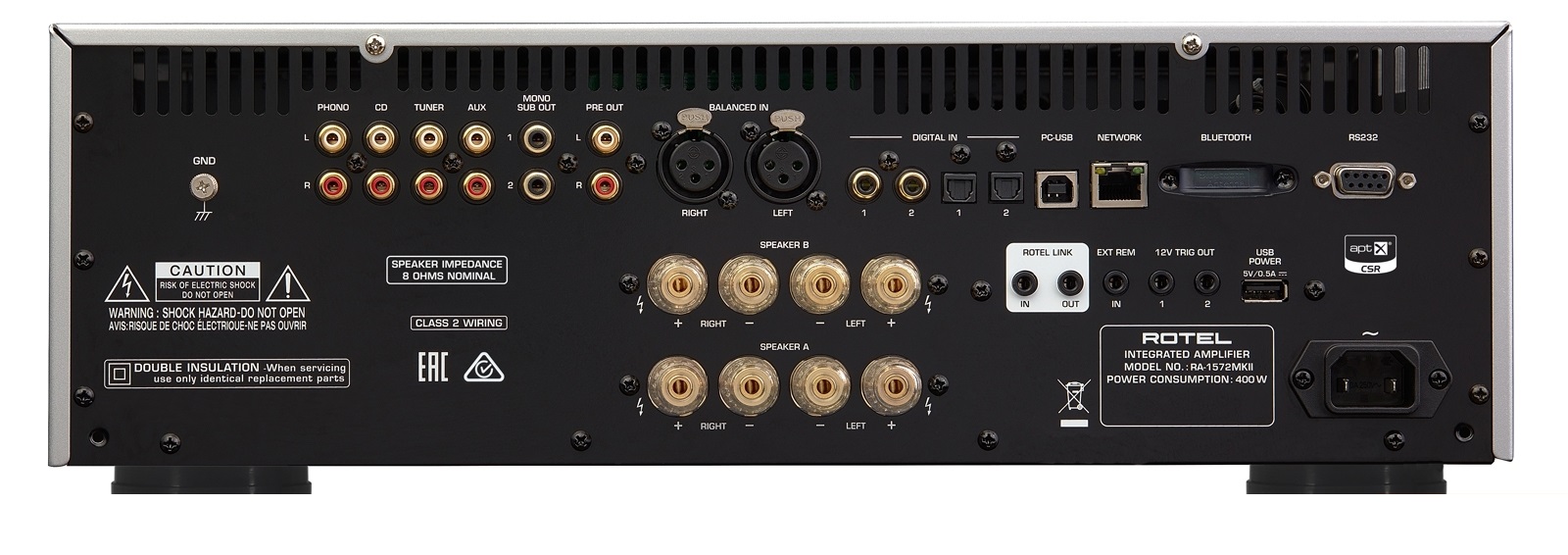 Rotel RA-1572 MK2 Black по цене 198 000 ₽