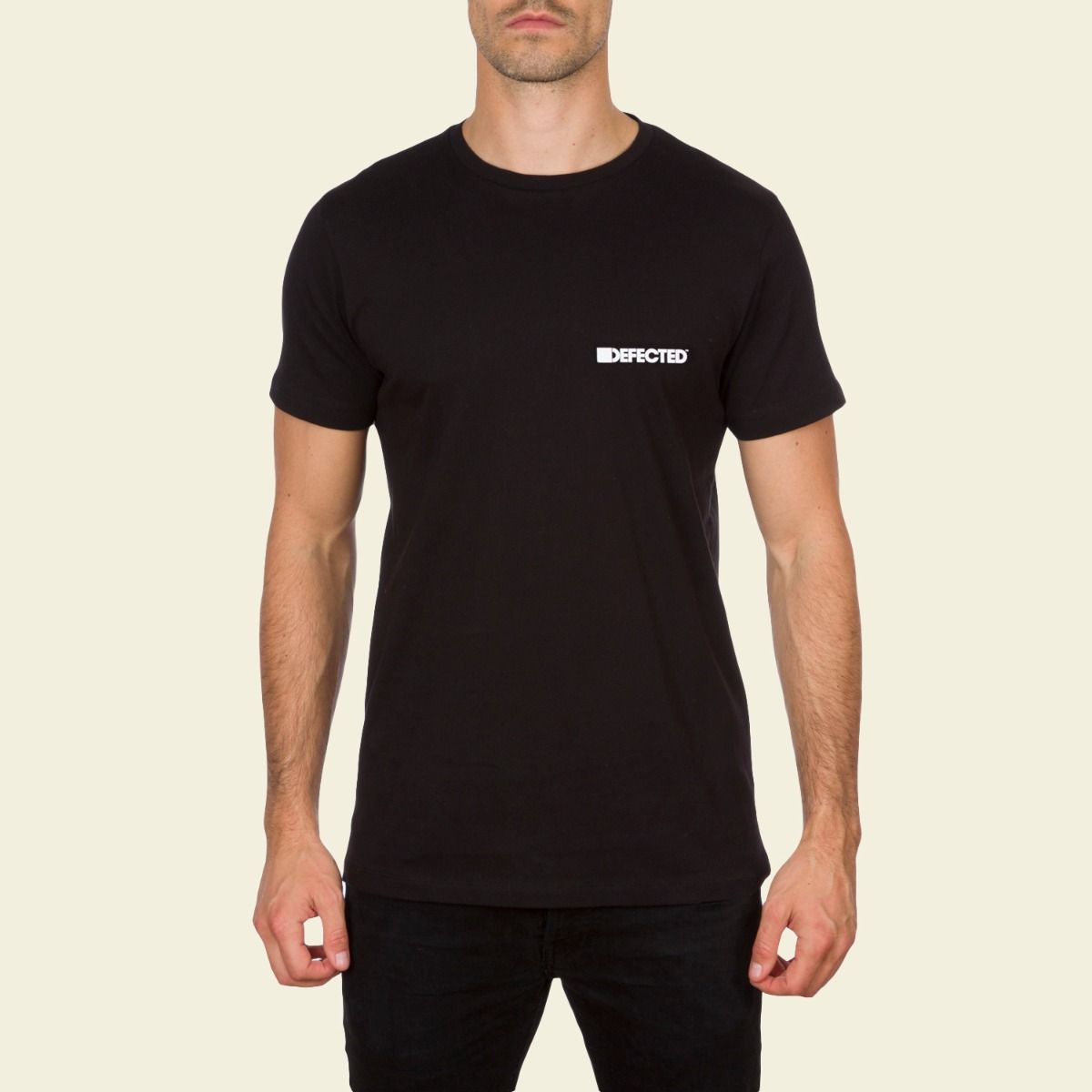 DEFECTED IN OUR HOUSE WE ARE ALL EQUAL MENS BLACK T SHIRT