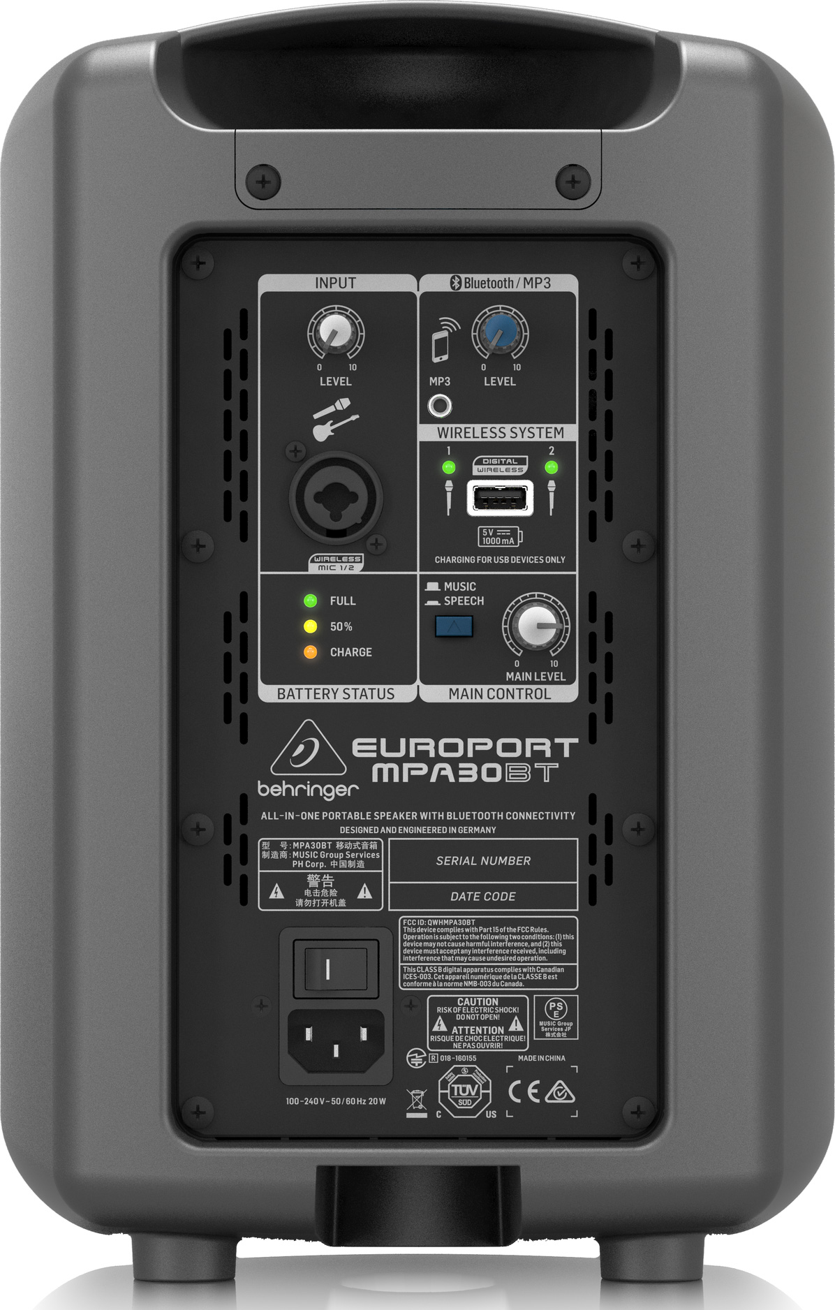 Behringer Europort MPA30BT по цене 20 330.00 ₽