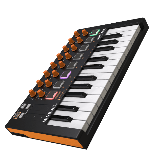 Arturia MiniLab MK2 Orange Edition по цене 15 490 ₽