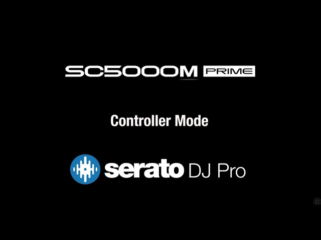 Introducing Serato DJ Pro control for Denon DJ SC5000M Prime