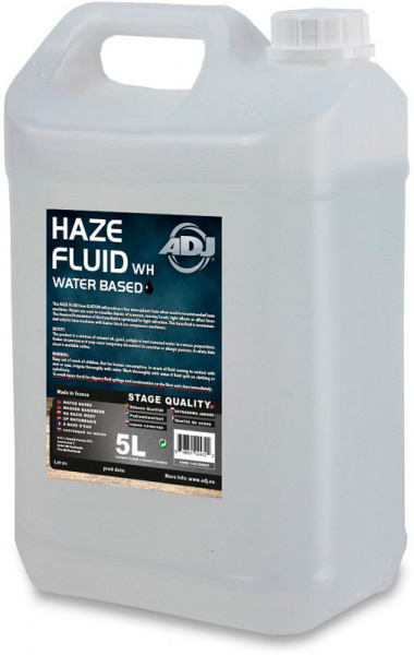 ADJ Haze Fluid Water Based 5l по цене 2 999 ₽