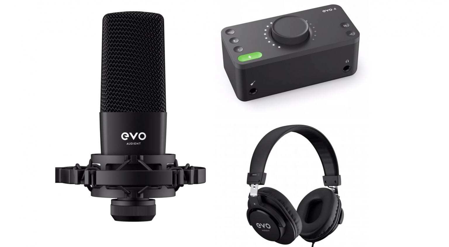 Audient EVO Start Recording Bundle по цене 19 200 ₽
