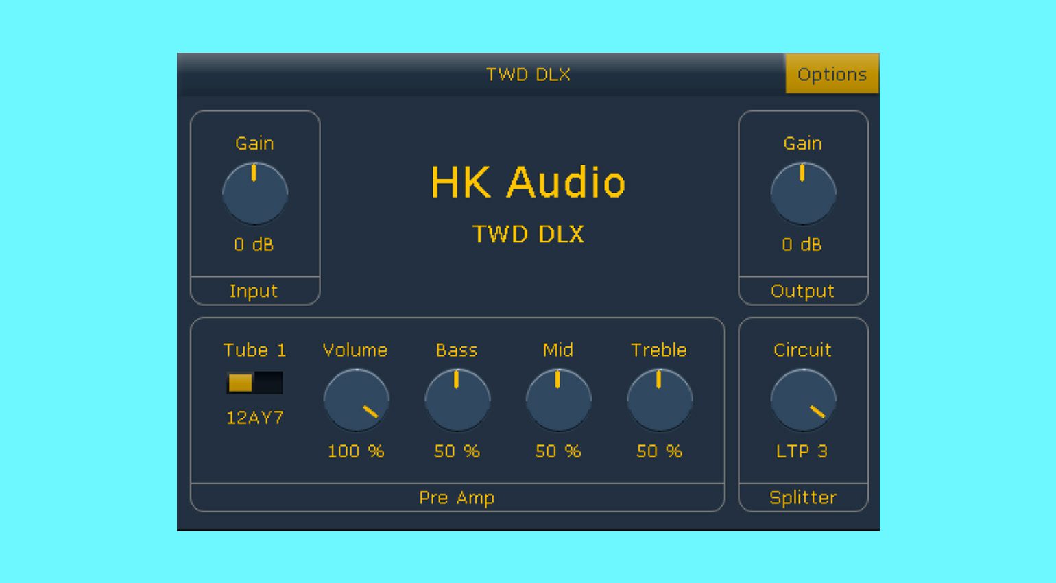 Helmut Keller Audio TWD DLX: Эмуляция лампового усилителя, щадящая CPU Helmut Keller Audio TWD DLX: Эмуляция лампового усилителя, щадящая CPU