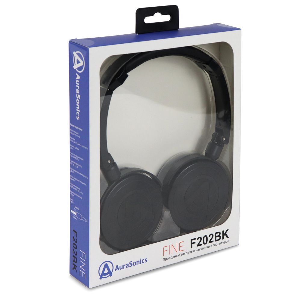 AuraSonics Fine F202BK по цене 1 000 ₽