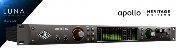 Universal Audio Apollo x8 Heritage Edition по цене 407 400 ₽