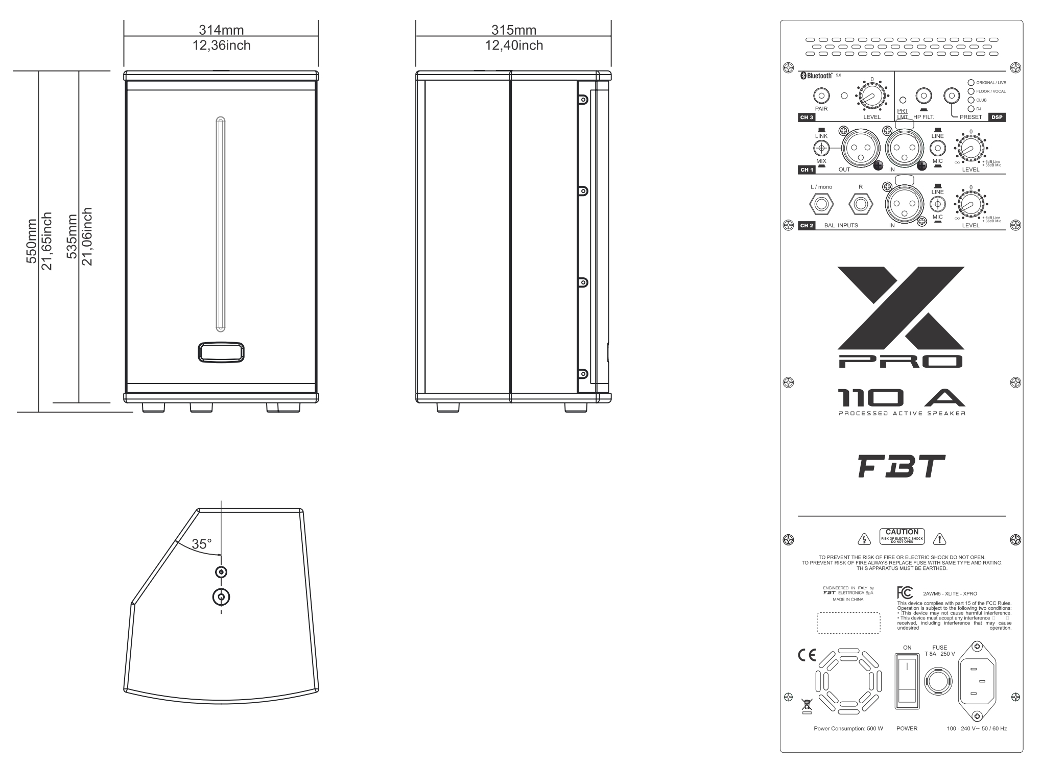 FBT X-PRO 110A по цене 77 600 ₽