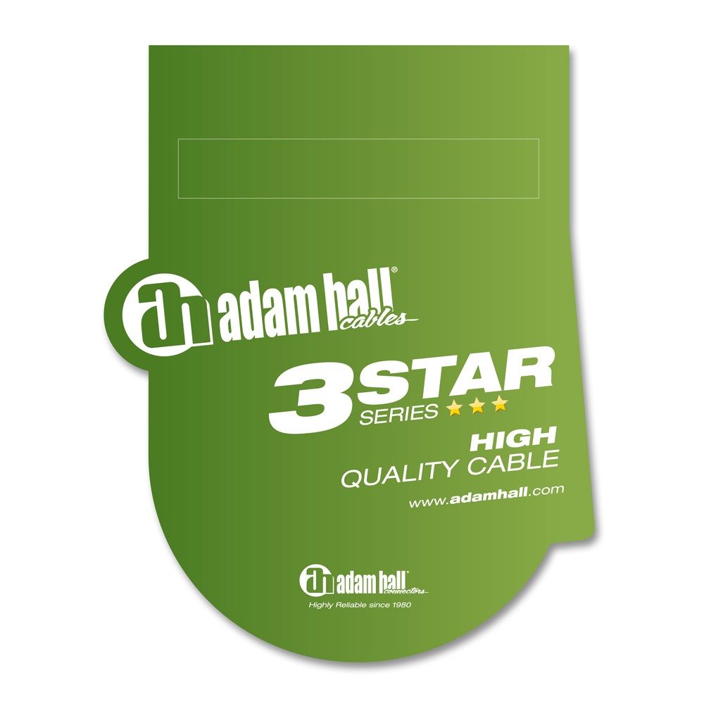 Adam Hall Cables K3 YVPP 0300 - Audio Cable 6.3 mm Jack stereo to 2 x 6.3 mm Jack mono 3 m по цене 800 ₽