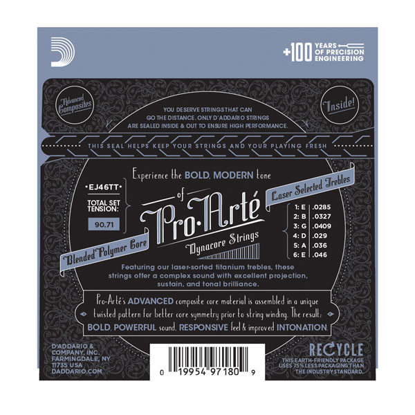 D'Addario EJ46TT по цене 3 000 ₽