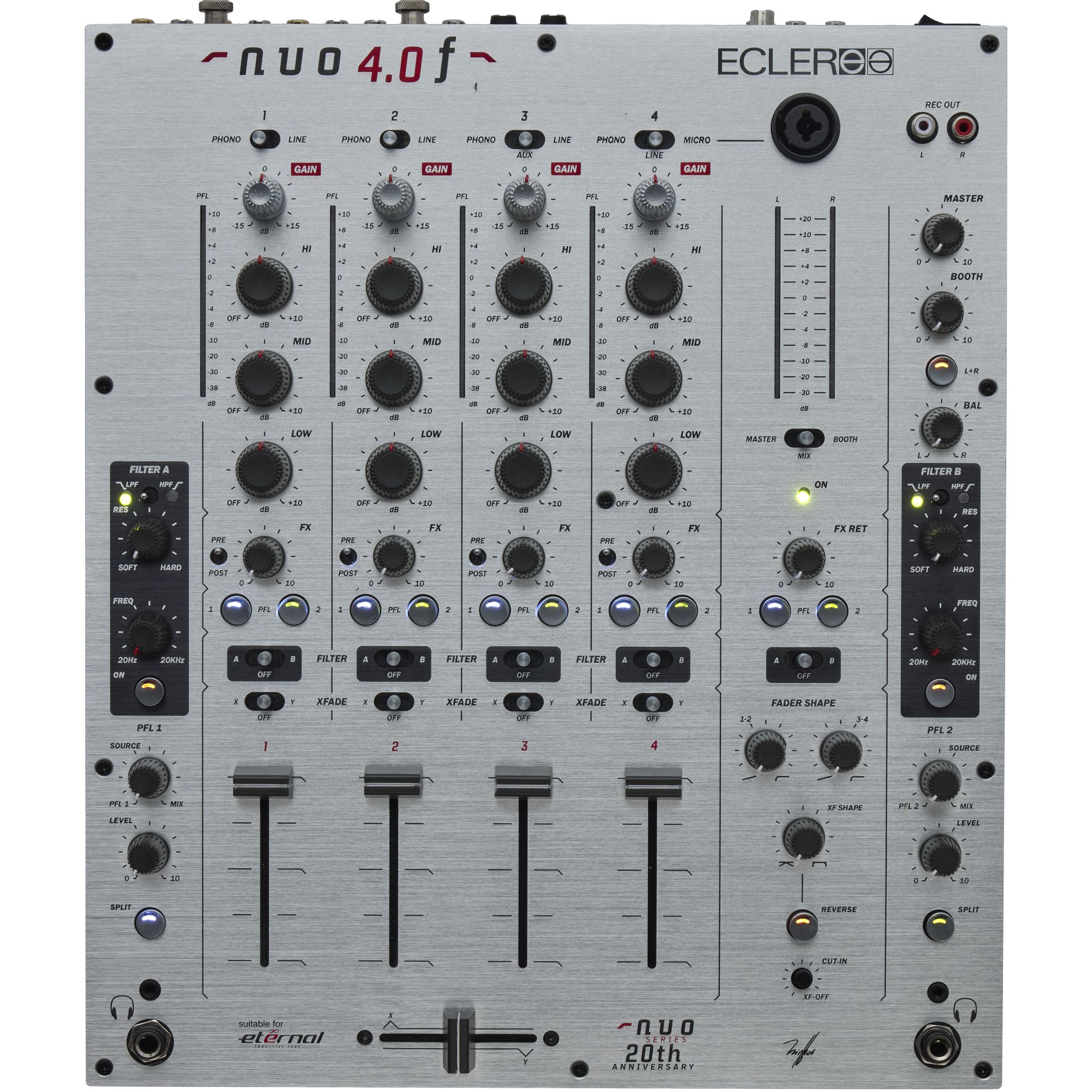 Ecler NUO4.0F Silver по цене 138 000.00 ₽