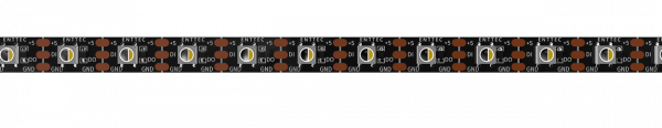EntTec Pixel Strip 5V RGBW Black PCB Pixel Tape - 60 Leds Per Metre - 4M Reel по цене 14 250 ₽