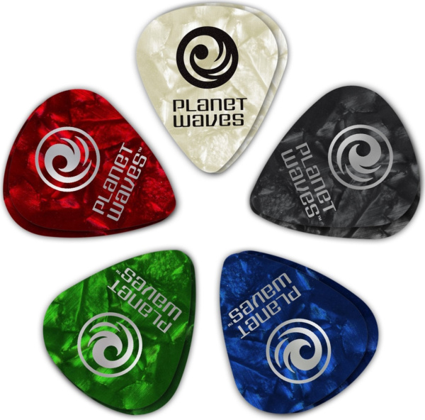 Planet Waves 1CAP4-10 Assorted Pearl Celluloid Medium по цене 400.00 ₽