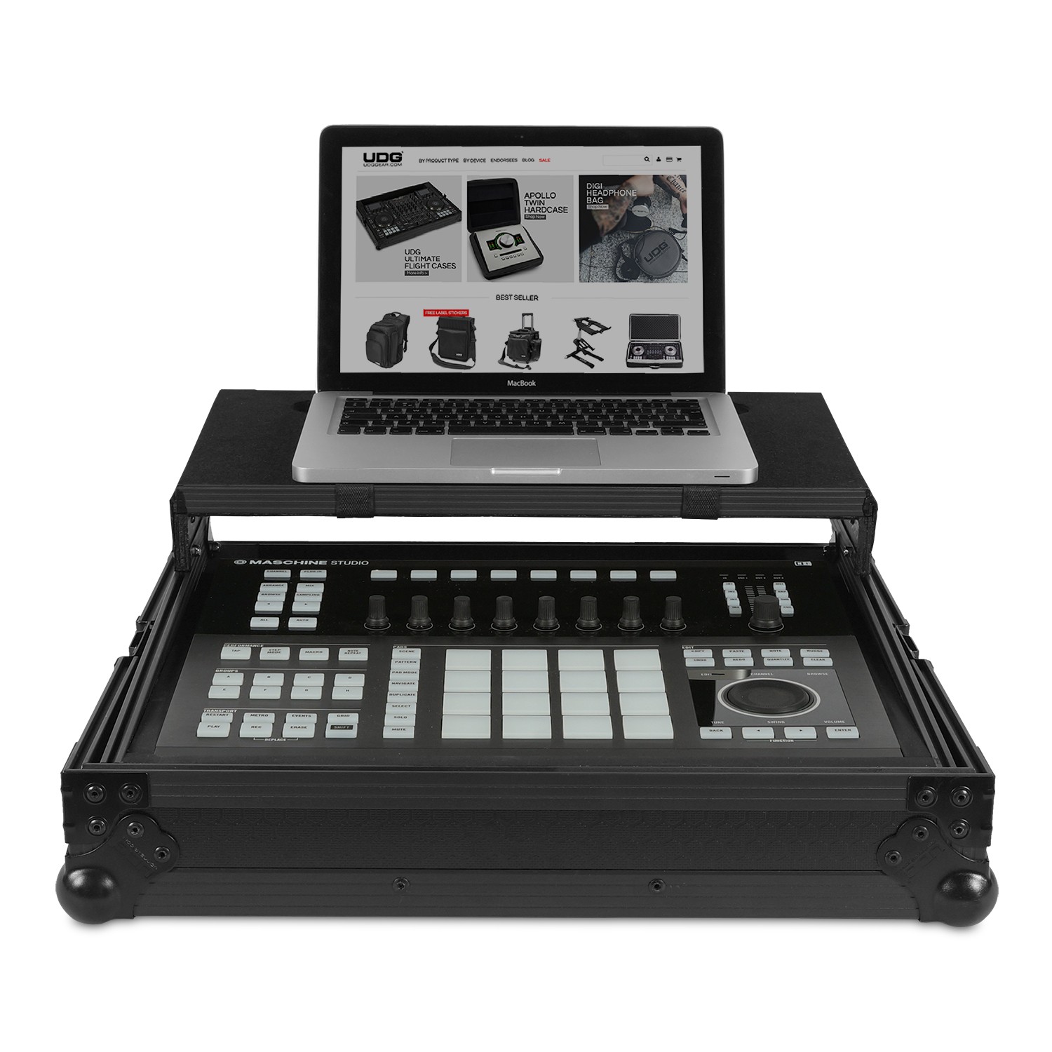 UDG Ultimate Flight Case NI Maschine Studio Black Plus по цене 23 000 ₽