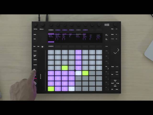 Making Beats with Ableton Push 2 – Playing drums