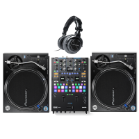 Комплект Pioneer PLX-1000 х2 + Denon DJ HP1100 + Rane Seventy