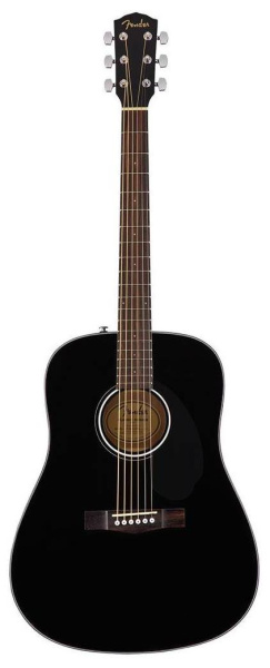 Fender CD-60S Black по цене 35 000 ₽