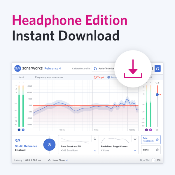 Sonarworks Reference 4 Headphone Edition (Envelope) по цене 5 680 ₽