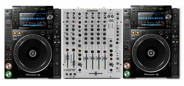 Аренда Pioneer CDJ 2000 NXS2 (2 шт.) + Allen & Heath XONE:96 по цене 10 000.00 ₽