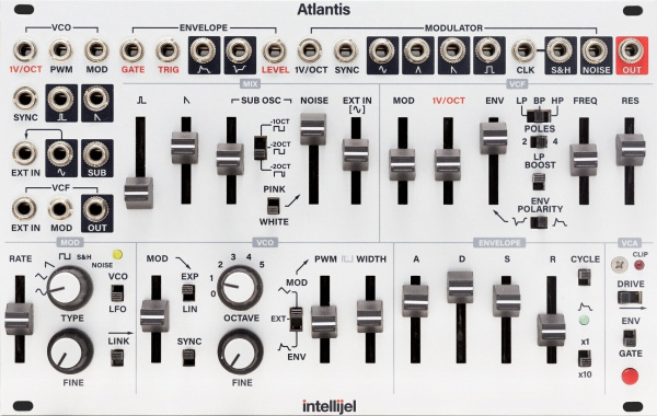 Intellijel Atlantis 3U по цене 77 250 ₽
