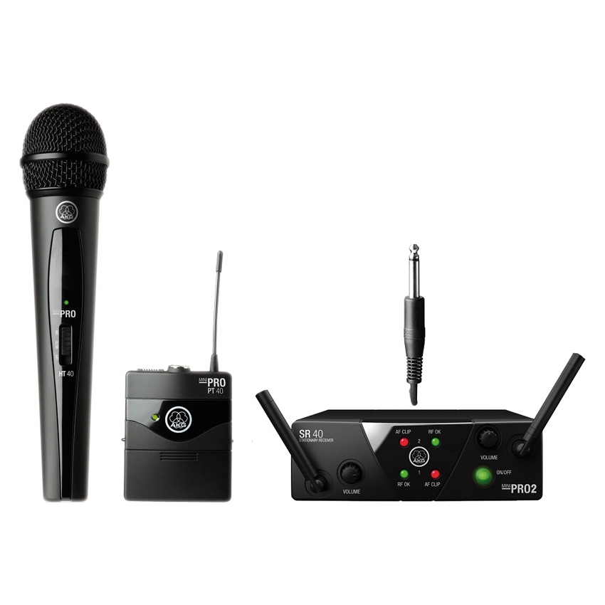 AKG WMS40 Mini2 Mix Set BD US45A/C (660.700 & 662.300) по цене 27 750 ₽