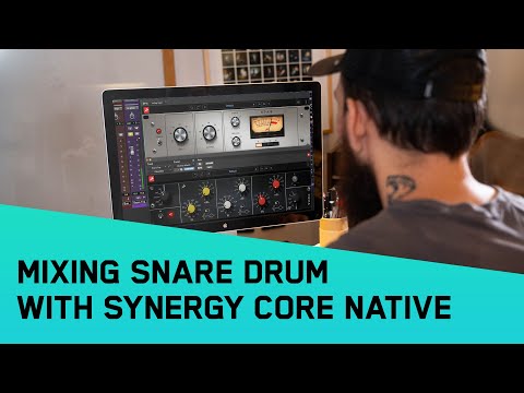 Mixing Snare Drum with Synergy Core Native