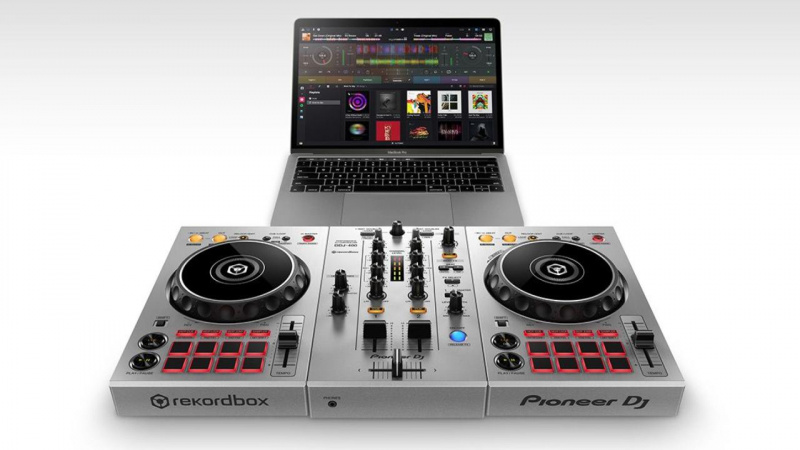 Pioneer DDJ-400 получил поддержку iOS и серебряную расцветку