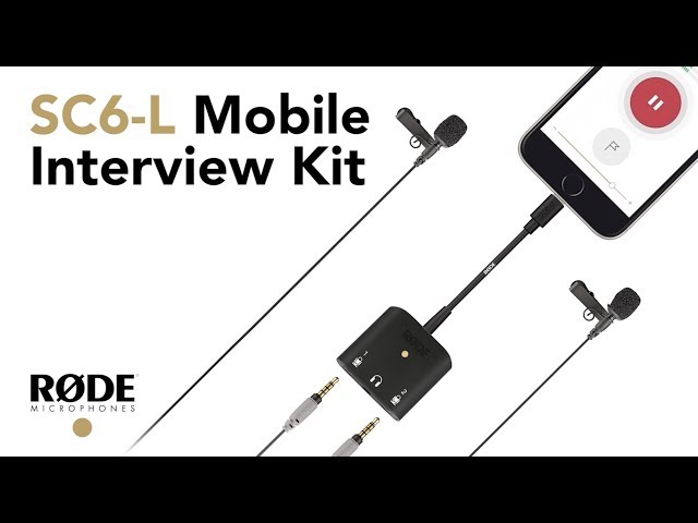 Rode SC6-L Mobile Interview Kit по цене 24 610 ₽