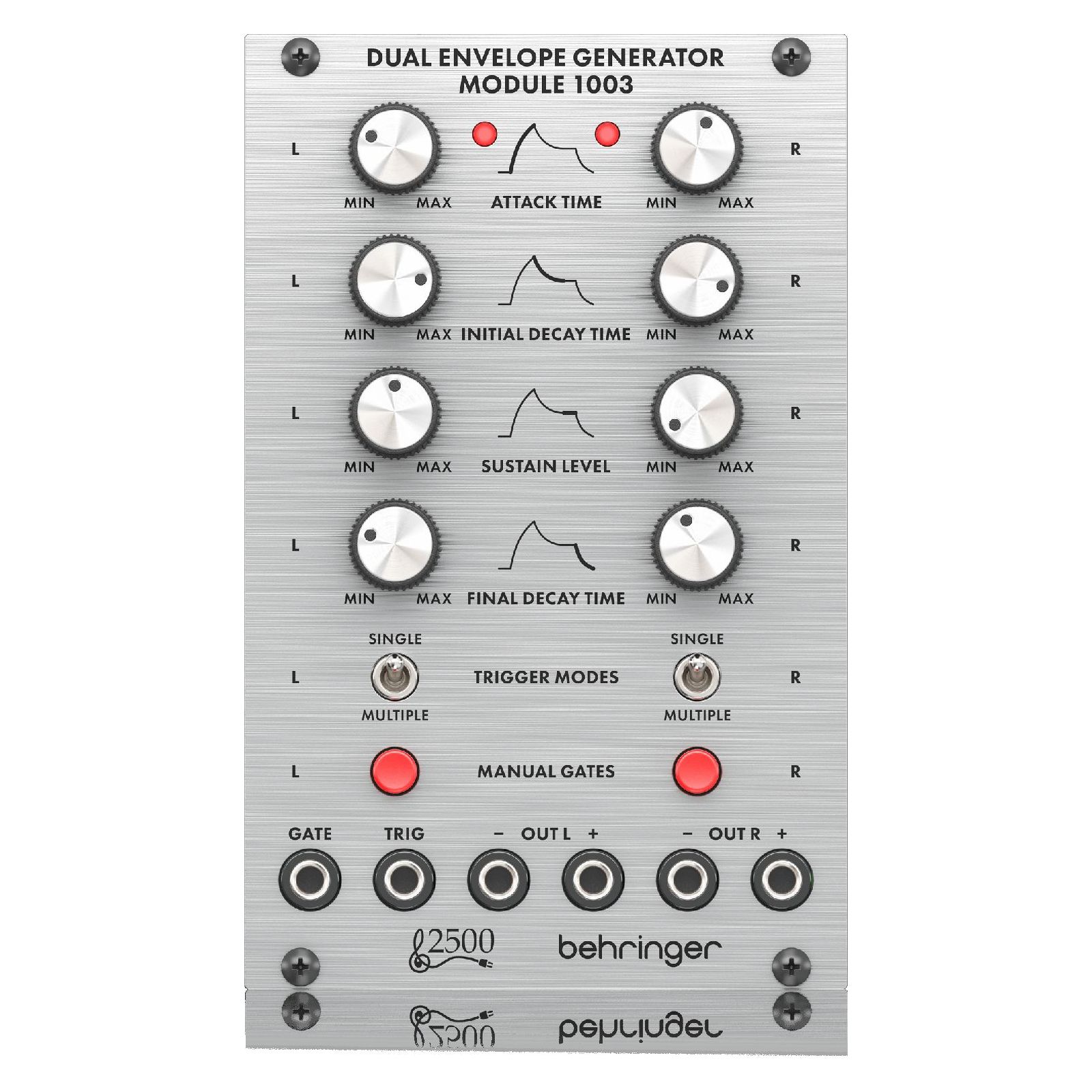 Behringer Dual Envelope Generator Module 1003 по цене 8 250 ₽
