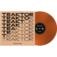 Native Instruments Traktor Control Vinyl MK2 2024 Edition Orange Transparent по цене 3 400 ₽