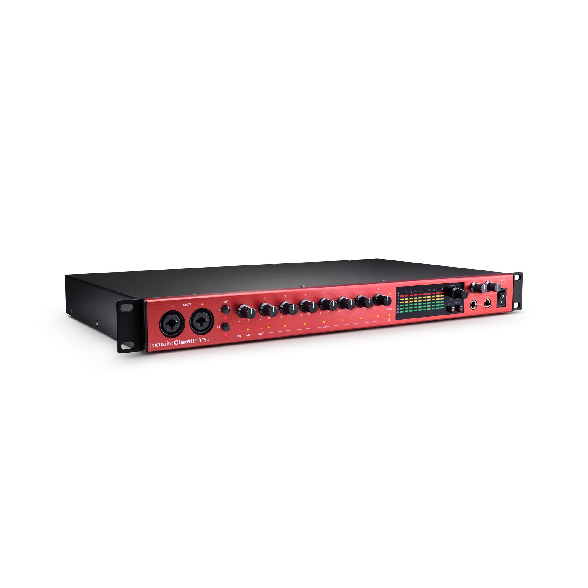 Focusrite Clarett+ 8Pre по цене 156 000 ₽