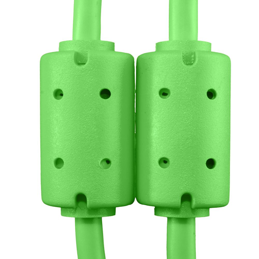 UDG Ultimate Audio Cable USB 2.0 C-B Green Straight 1.5m по цене 2 300 ₽