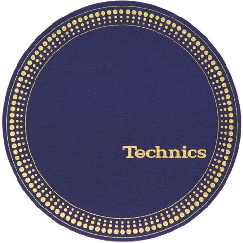 Slipmat-Factory Strobo Blue Gold (Пара) по цене 2 120 ₽