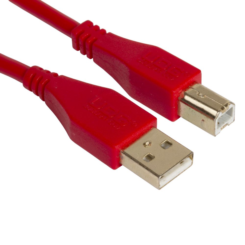 UDG Ultimate Audio Cable USB 2.0 A-B Red Straight 1 m по цене 1 084.80 ₽