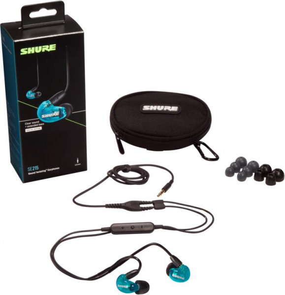 Shure SE215SPE-B+UNI-EFS по цене 8 400 ₽