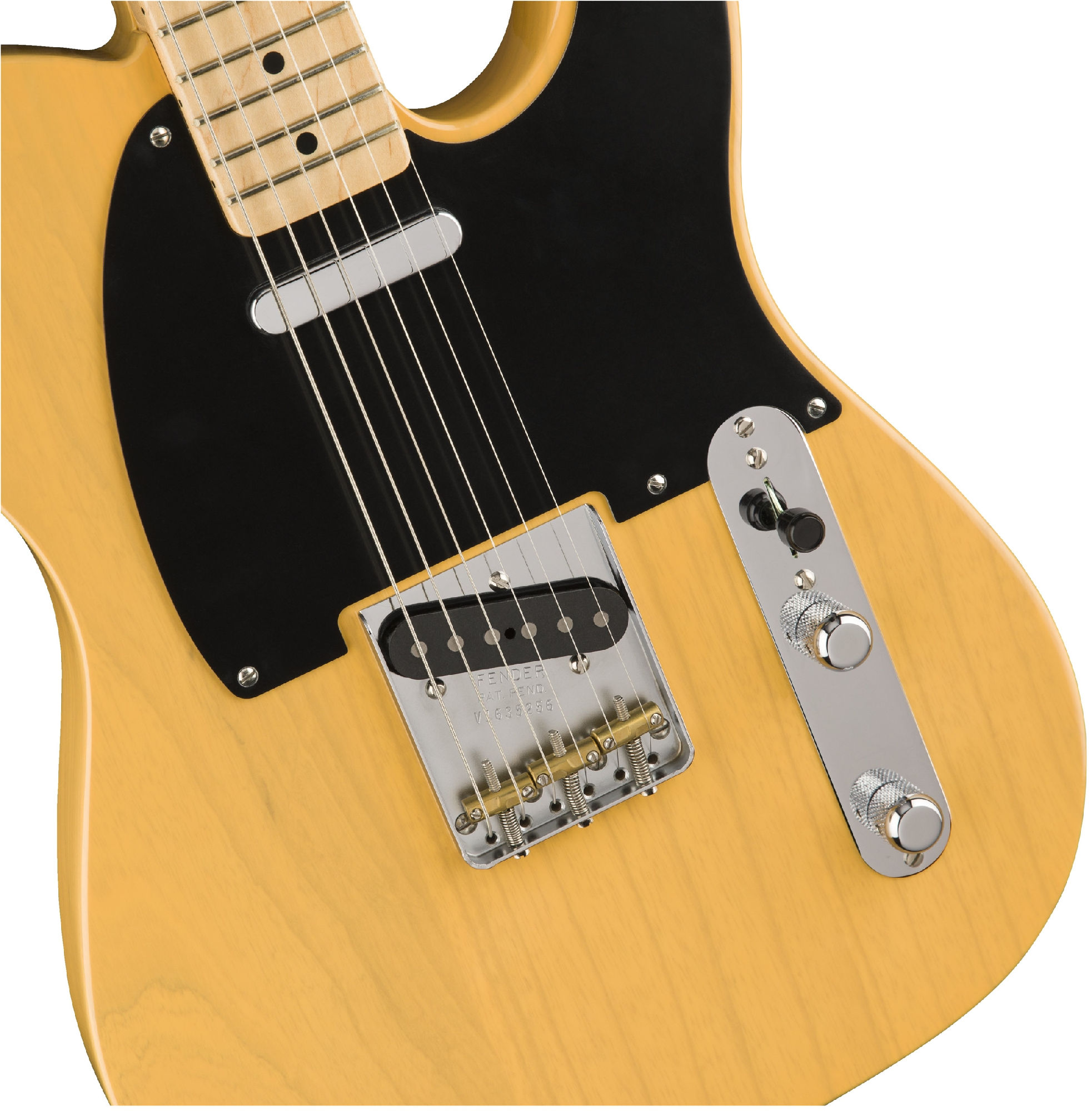 Fender American Original '50s Telecaster, Maple Fingerboard, Butterscotch Blonde по цене 250 800 ₽