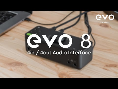 Introducing EVO 8 - 4in / 4out Audio Interface