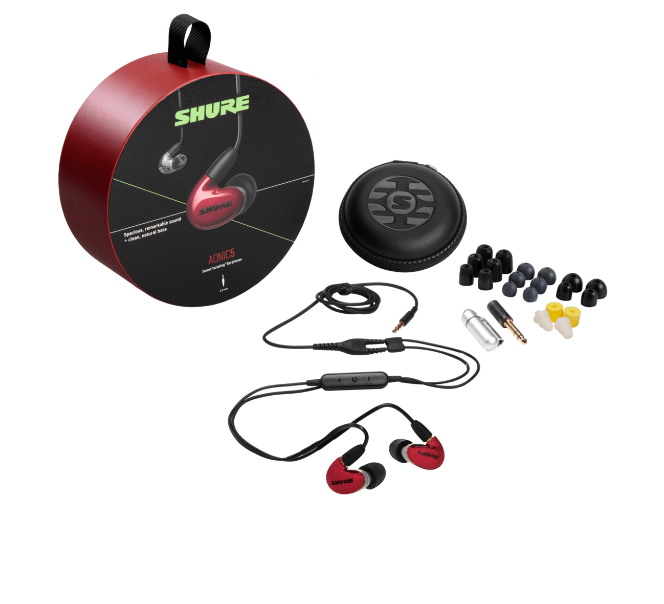 Shure AONIC 5 SE53BARD+UNI-EFS по цене 39 500 ₽