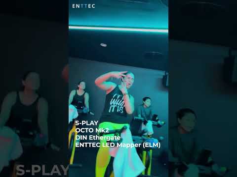 Inside Fitness First Abu Dhabi, lighting becomes part of the workout.